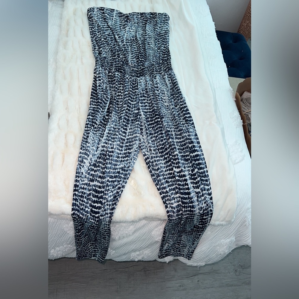 Veronica M jumpsuit ( tapered leg, strapless) Never worn tags on